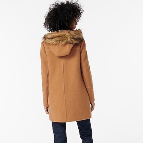 J Crew Jackets Coats J Crew Chateau Parka Stadium Cloth Heather Acorn Poshmark